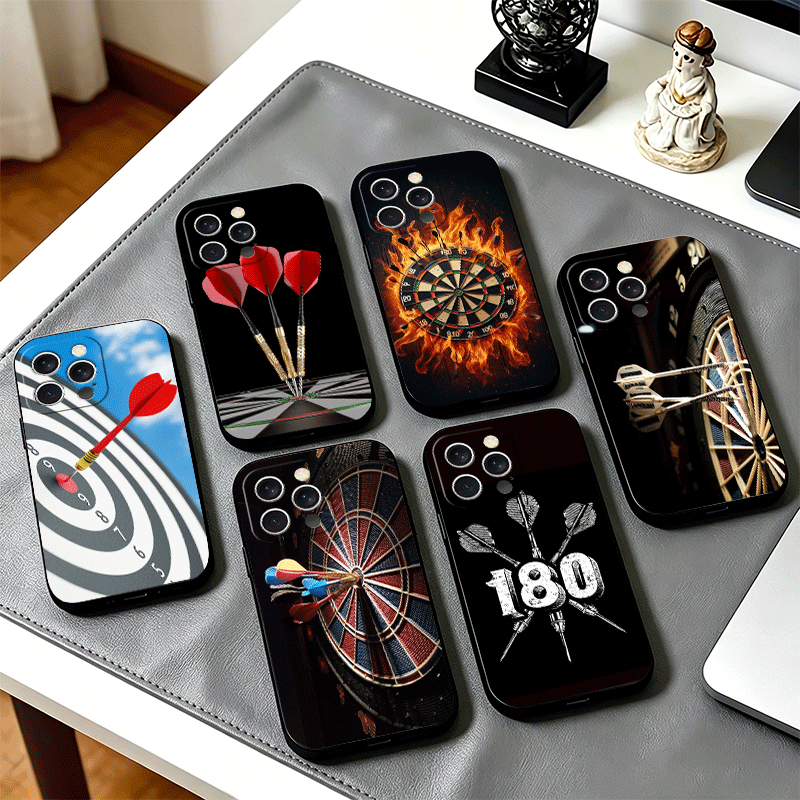 Phone Cases Target - Darts Aesthetics Wire Target Telefoonhoesje voor