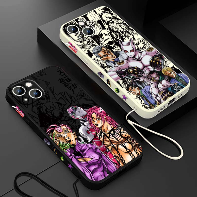 Phone Cases For Iphone 12 Pro Max - Anime JOJO Schurk Diavolo Dio Telefoonhoesje