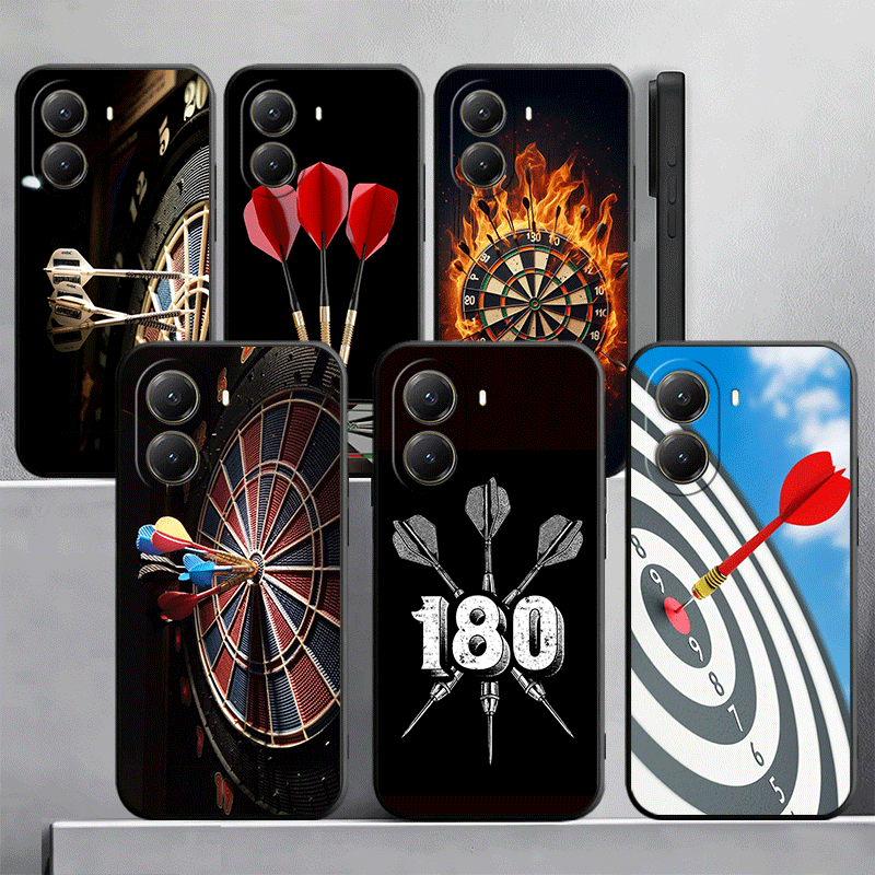 Phone Cases Target - Darts Aesthetics Wire Target Telefoonhoesje voor