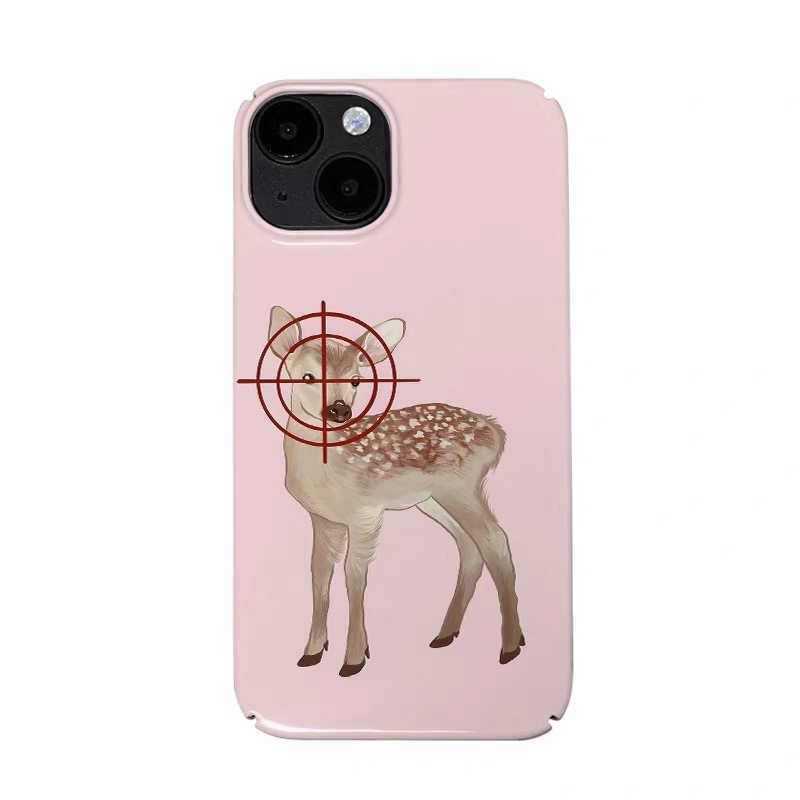 Phone Cases Target - Ins Roze Doel Herten Art Telefoonhoesje