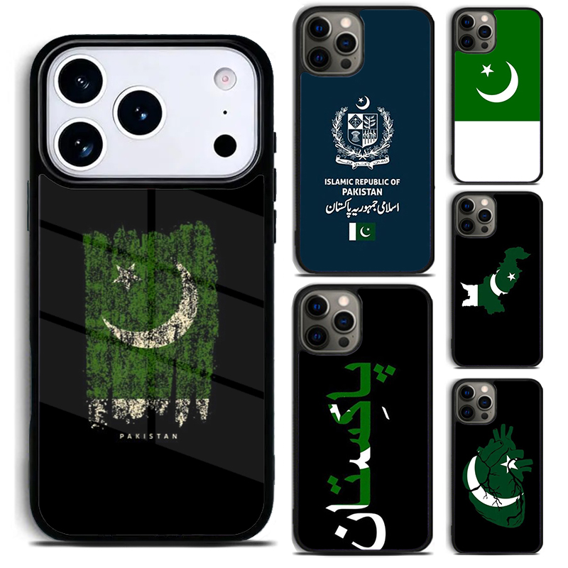 Phone Cases Pakistan - Pakistan Paspoort Vlag Telefoonhoesje voor iPhone