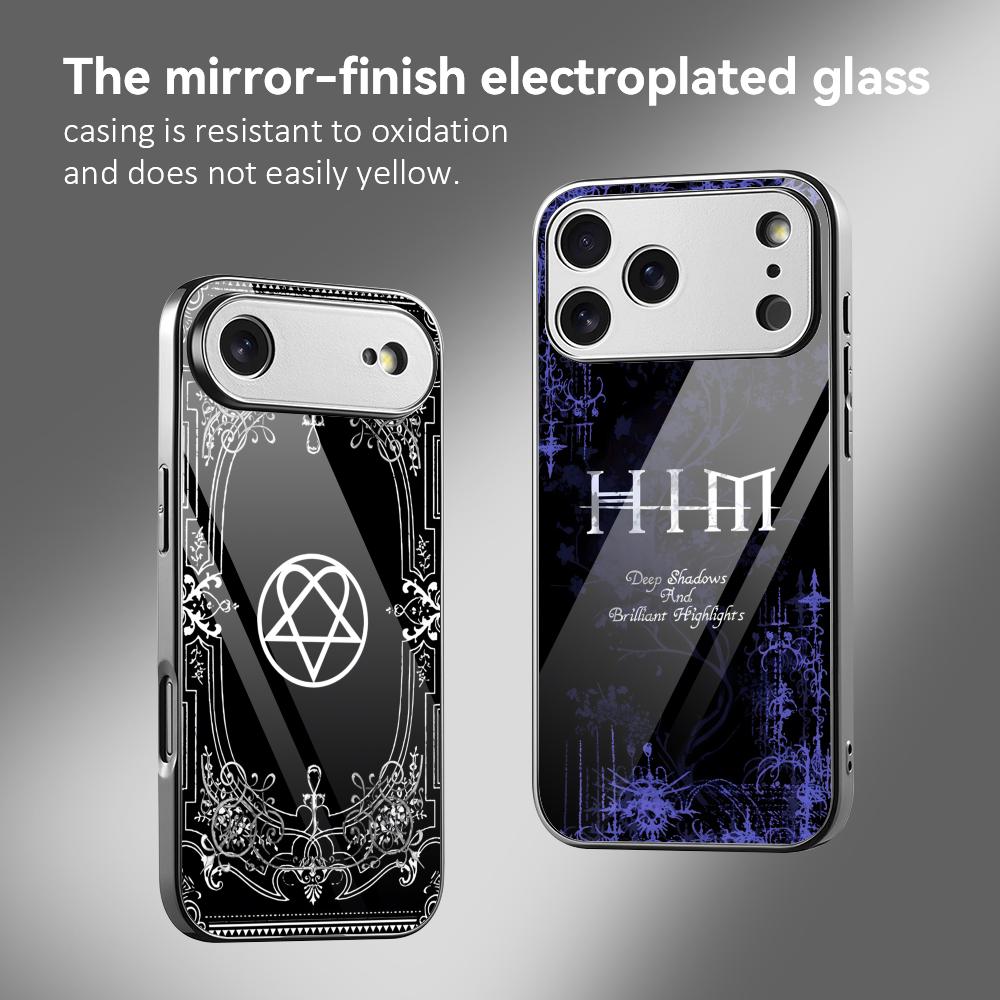 Phone Cases For Iphone 12 Pro Max - ROCK Band H-HIM Telefoonhoesje voor iPhone