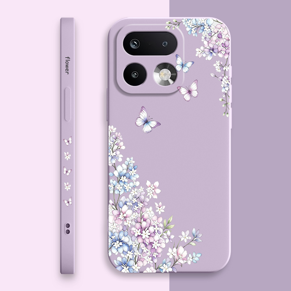 Phone Cases Realme - Blooming Violet Telefoonhoesje voor Oppo Realme