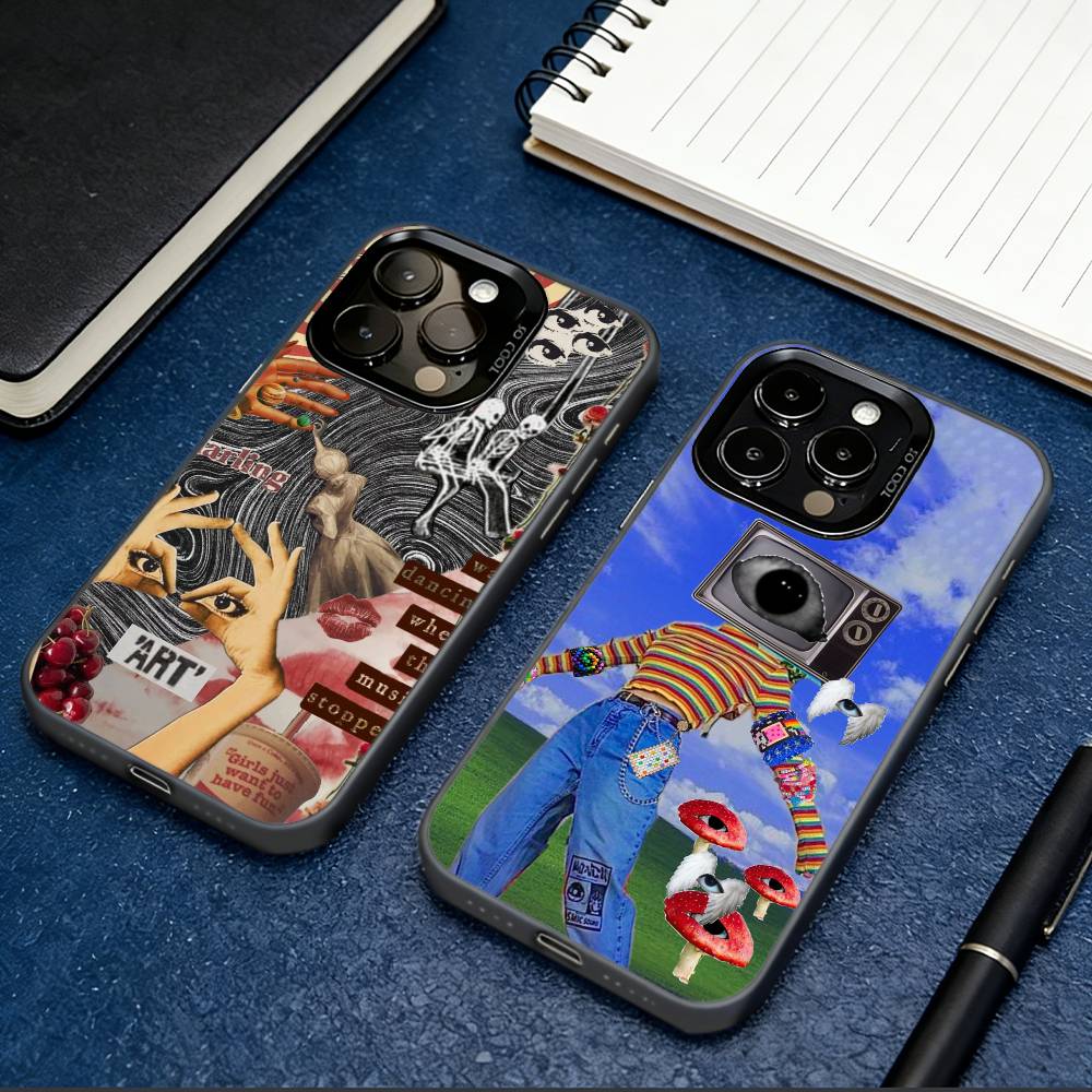 Phone Cases Louis Vuitton - V-Vintage Dreamcore Telefoonhoesje voor iPhone 17,16,15,14,13,12,11