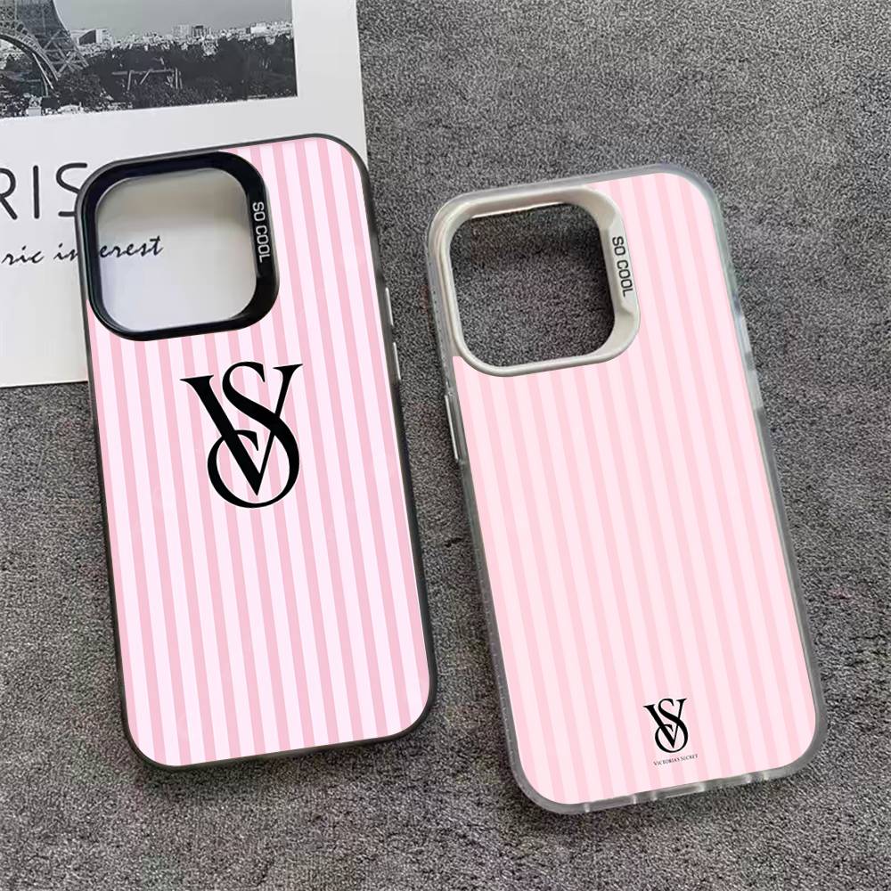 Phone Cases Louis Vuitton - Coole V-Victoria's Secret zilveren schokbestendige achterkant
