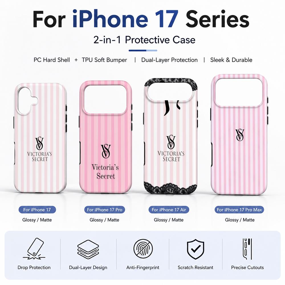 Phone Cases Louis Vuitton - Cool V-Victoria's Secret Telefoonhoesje Film Materiaal