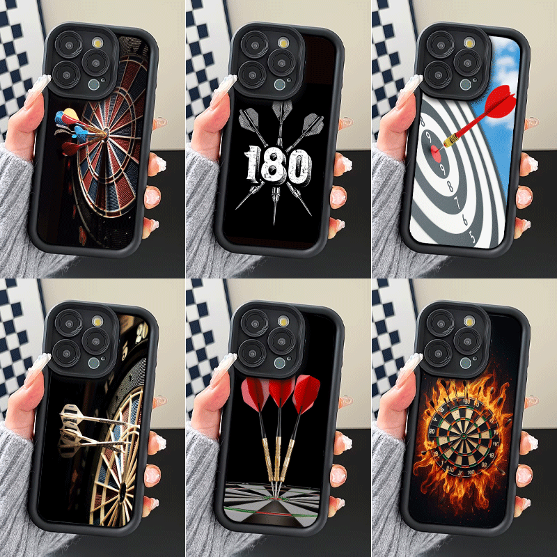 Phone Cases Target - Darts Aesthetics Wire Target Stootvaste Telefoonhoesje