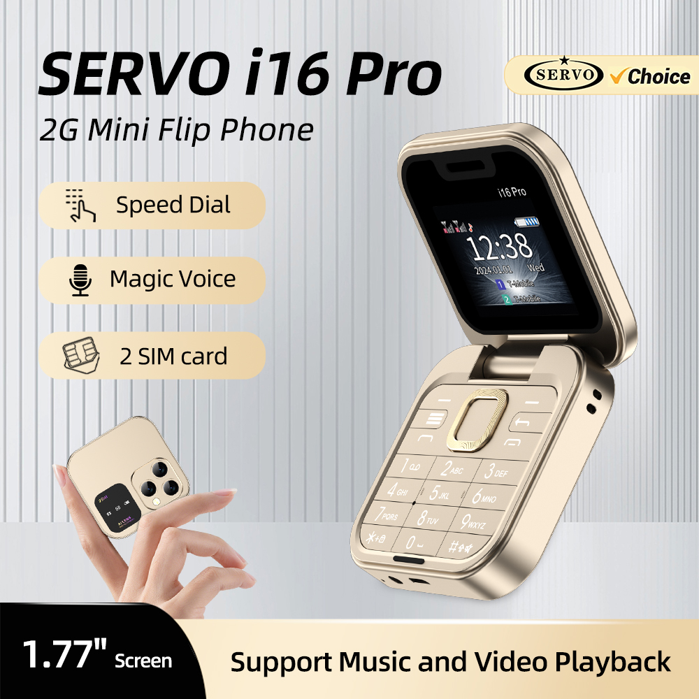 Phone Cases Verizon - SERVO I16 PRO Opvouwbare Flip Pocket