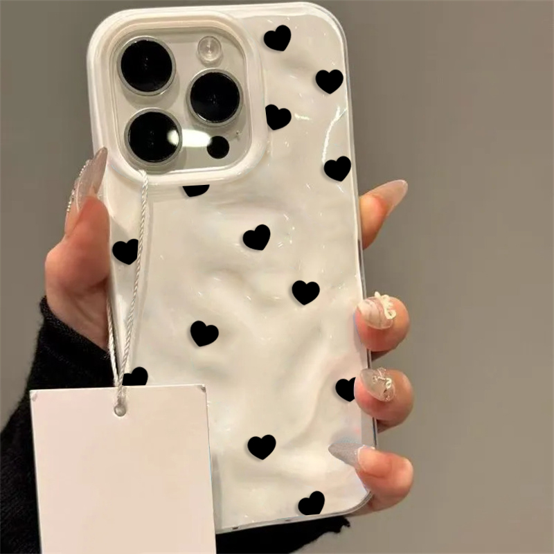 Esthetische schattige zwarte h - Phone Cases Aesthetic recensie en prijs