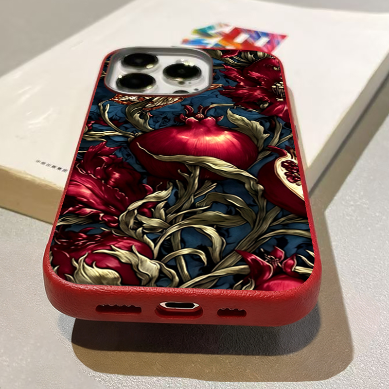 Vintage Granaatappel TPU Art T - Phone Cases Aesthetic recensie en prijs