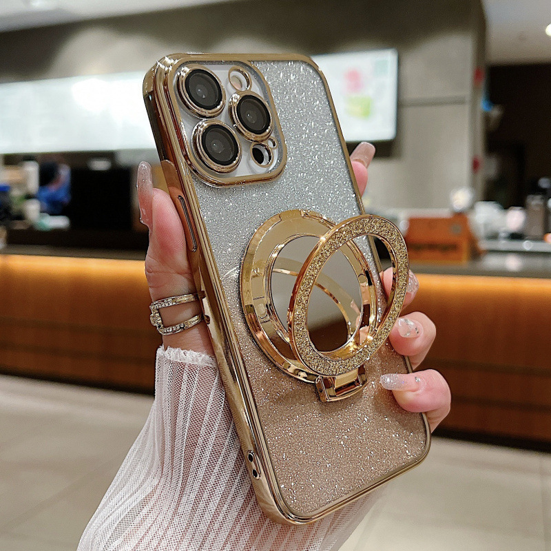 Glitter Spiegelbeugel Telefoon - Phone Cases Vogue recensie en prijs
