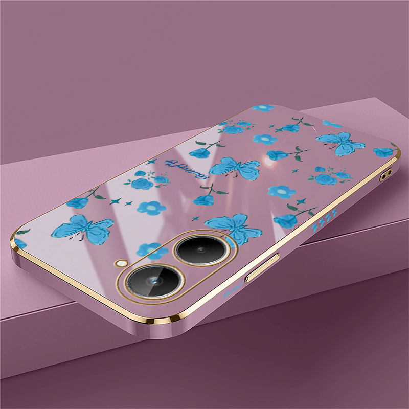Bloemen- en vlinderprint telef - Phone Cases Realme recensie en prijs
