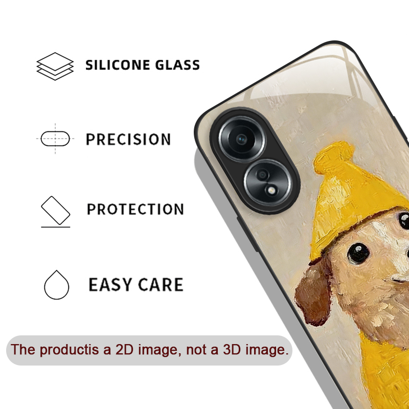 Olieverfschilderij Gele Hond Z - Phone Cases Realme recensie en prijs