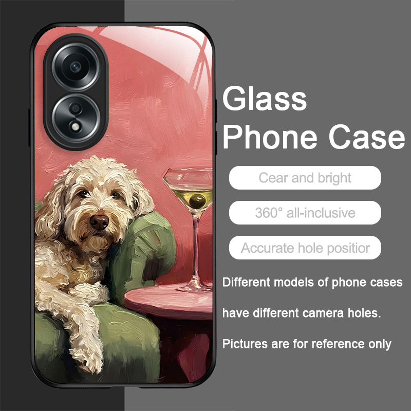 Olieverfschilderij Gele Hond Z - Phone Cases Realme recensie en prijs