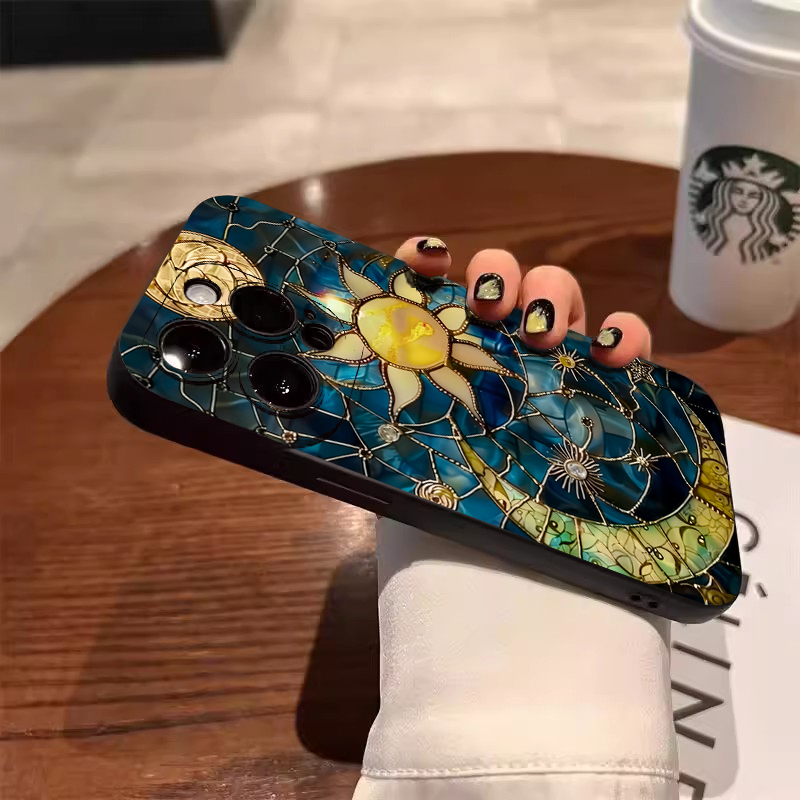 Esthetische Zon Maan Print Tel - Phone Cases Aesthetic recensie en prijs