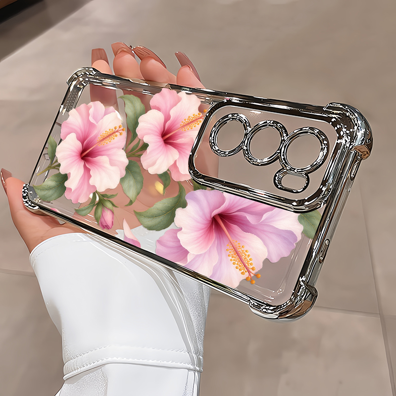 Cartoon roze bloemen telefoonh - Phone Cases Realme recensie en prijs