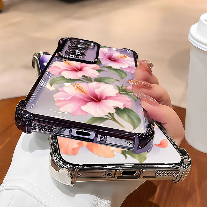 Cartoon roze bloemen telefoonh - Phone Cases Realme recensie en prijs