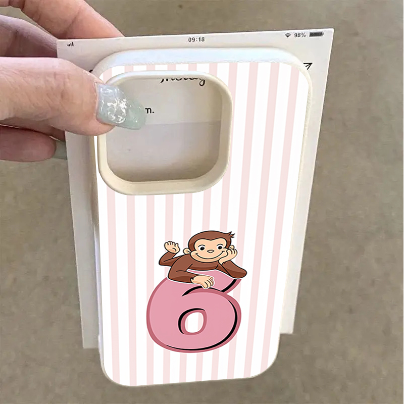 Vogue Gestreepte Aap Letter 6  - Phone Cases Vogue recensie en prijs