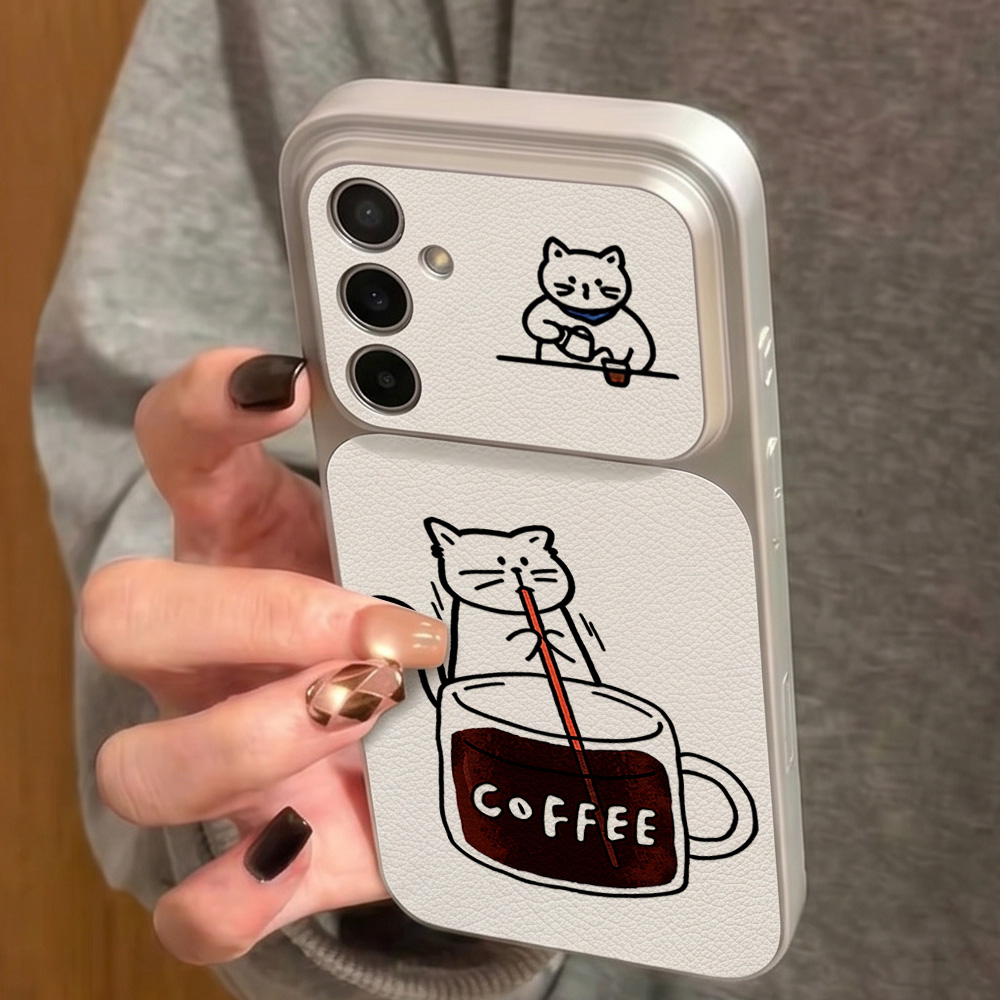 Koffie Schattige Kat Telefoonh - Phone Cases For Samsung A14 recensie en prijs