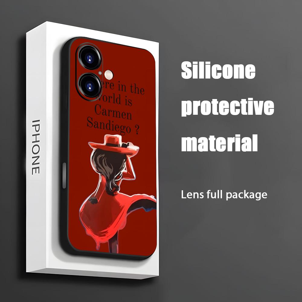Hot Carmen Sandiego Cartoon Te - Phone Cases Online recensie en prijs