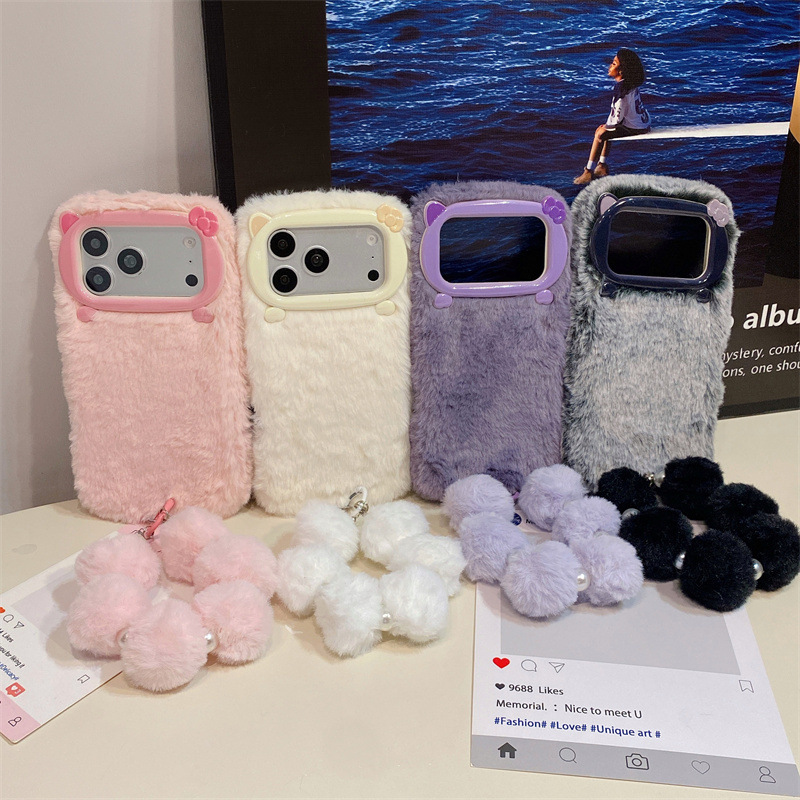 Luxe effenkleurige pluche tele - Phone Cases For Iphone 12 Pro Max recensie en prijs