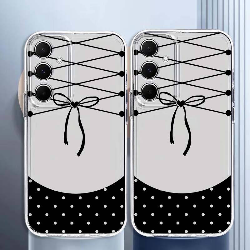 Telefoonhoesje met zwart strik - Phone Cases For Samsung A14 recensie en prijs