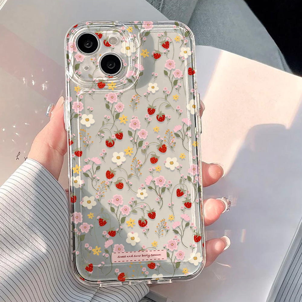 Esthetische bloemenhoes voor i - Phone Cases Aesthetic recensie en prijs