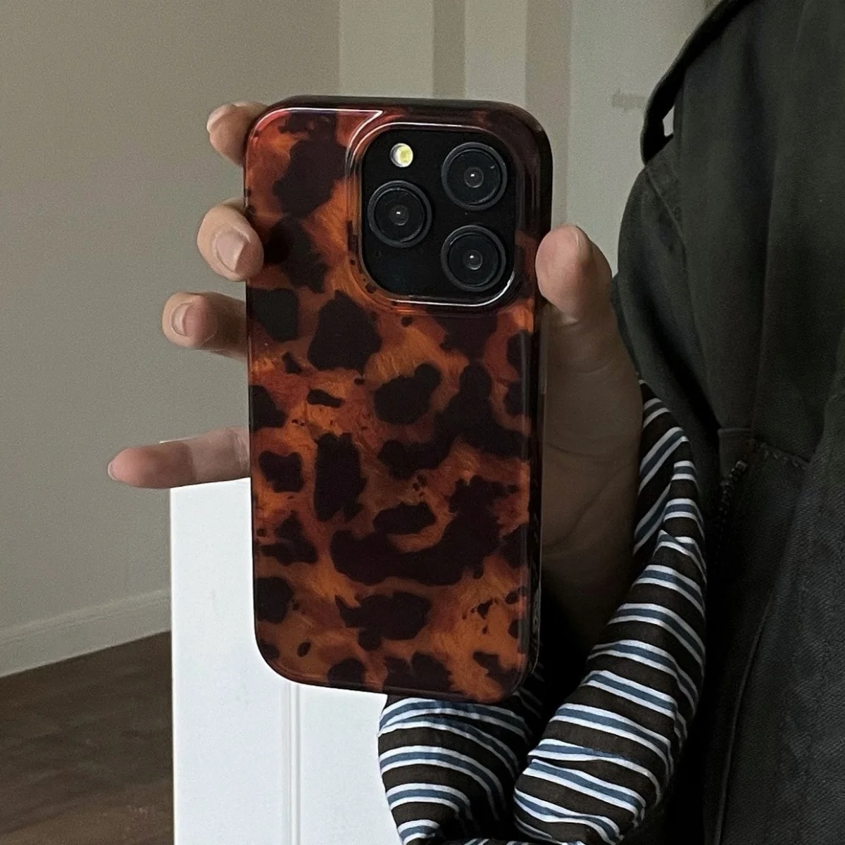 Retro Amber Textuur Laser Tele - Phone Cases Online recensie en prijs