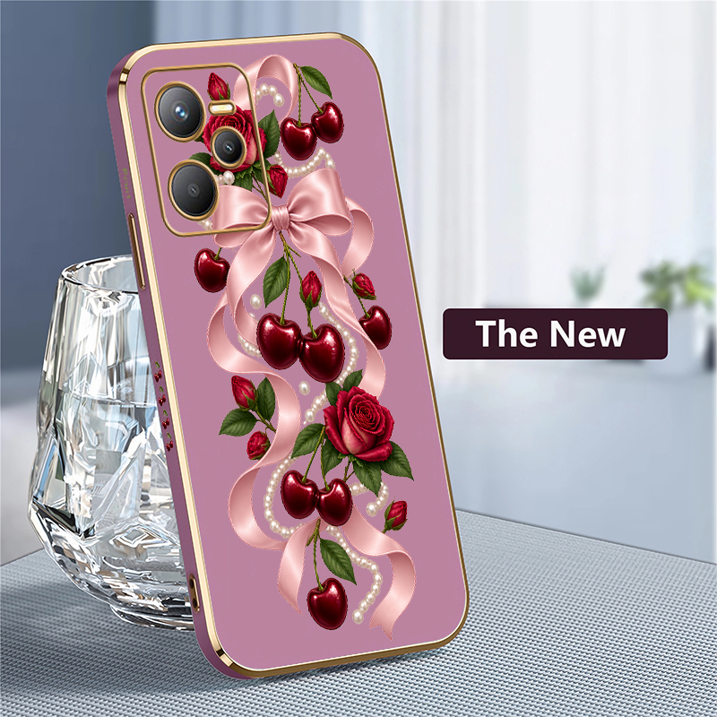 Bloemenprint Telefoonhoesje Vo - Phone Cases Realme recensie en prijs