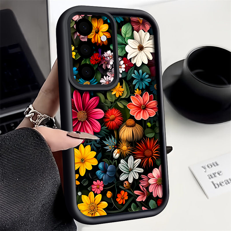 Kleurrijke bloemenpatroon hoes - Phone Cases For Samsung A14 recensie en prijs