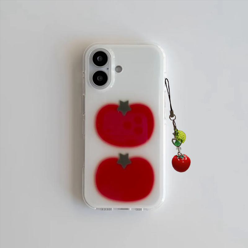 Koreaanse Ins Twee Ted Tomaat  - Phone Cases Cute Iphone 13 recensie en prijs