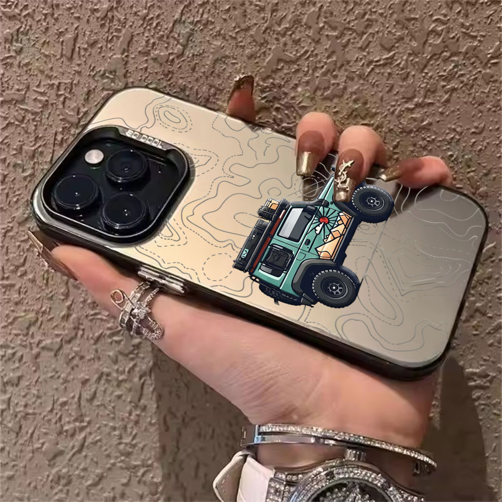Simpele autopatroon telefoonho - Phone Cases Online recensie en prijs