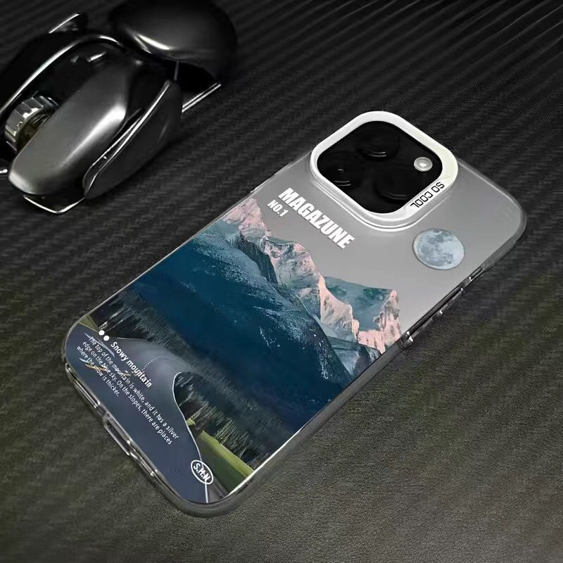 Sneeuw Bergweg Landschap Telef - Phone Cases Vogue recensie en prijs