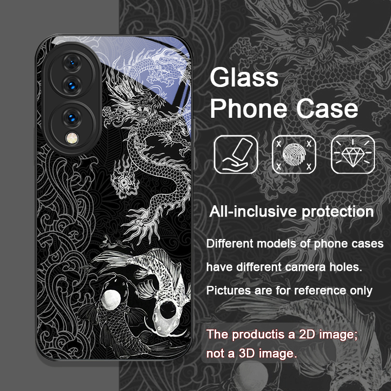 Esthetische coole zwarte draak - Phone Cases Aesthetic recensie en prijs