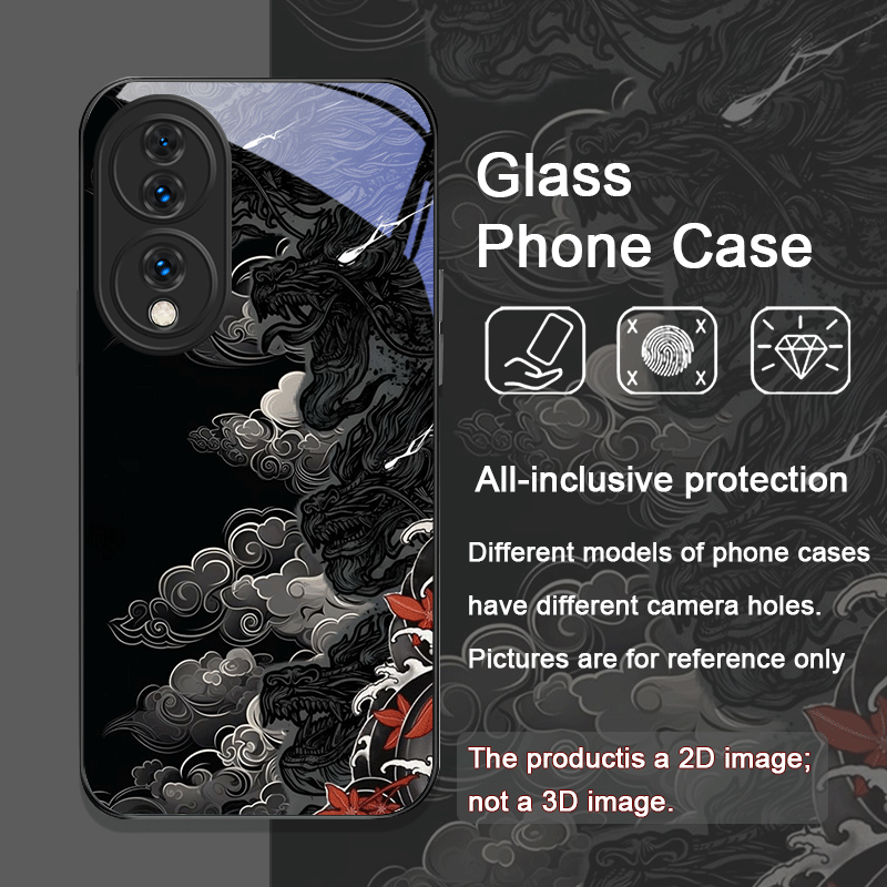 Esthetische coole zwarte draak - Phone Cases Aesthetic recensie en prijs