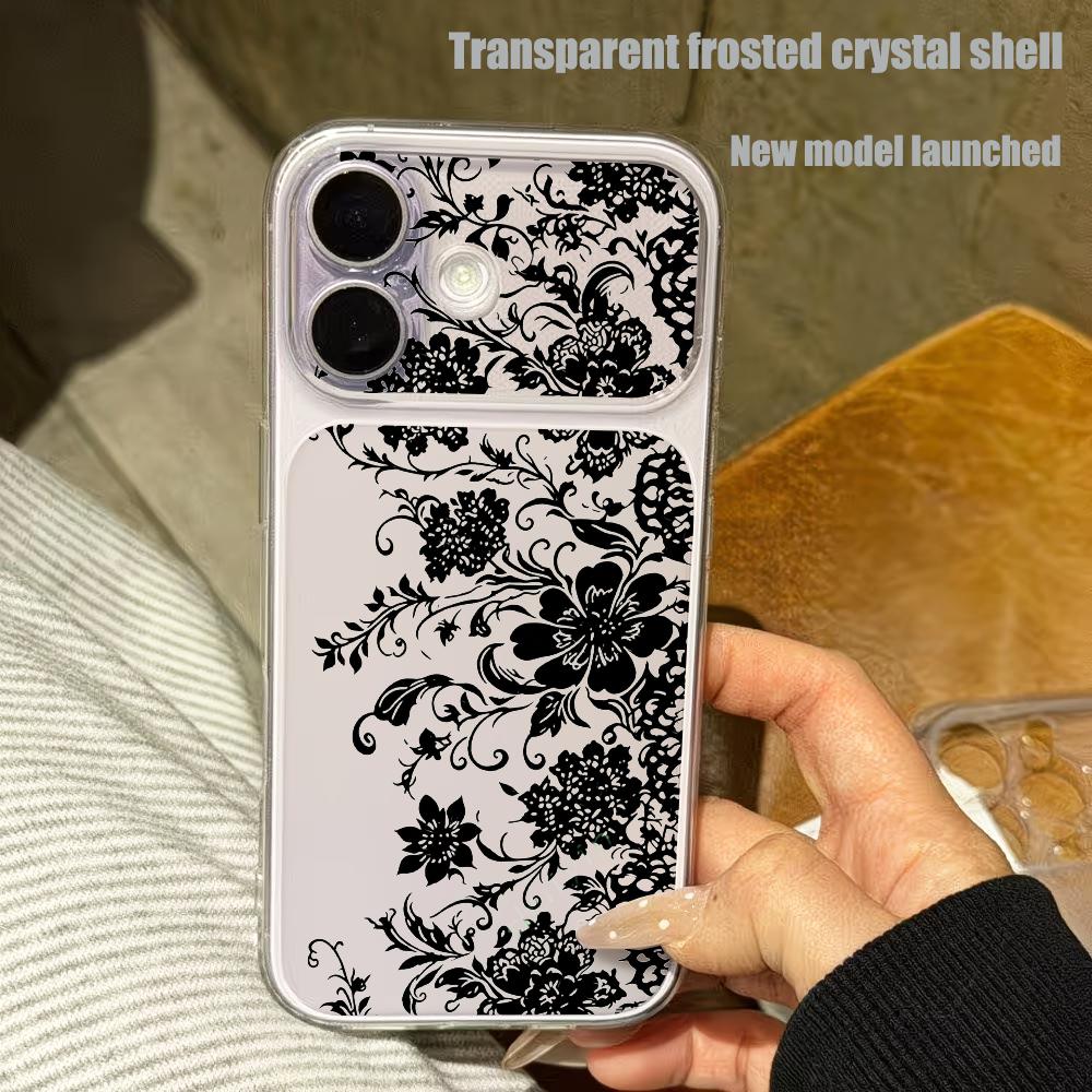 Zwart gemêleerd transparant te - Phone Cases For Samsung A14 recensie en prijs
